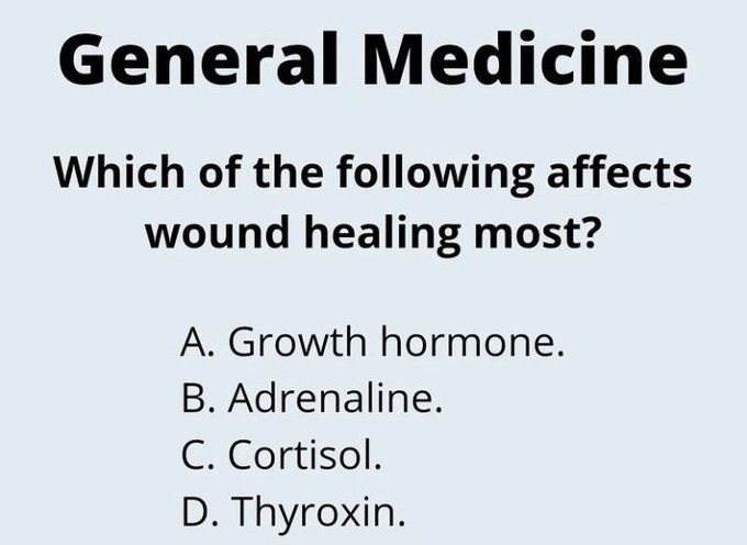 Hormones and wound healing