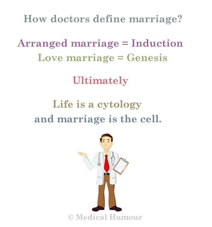 Doctor define marriage😂😂😂