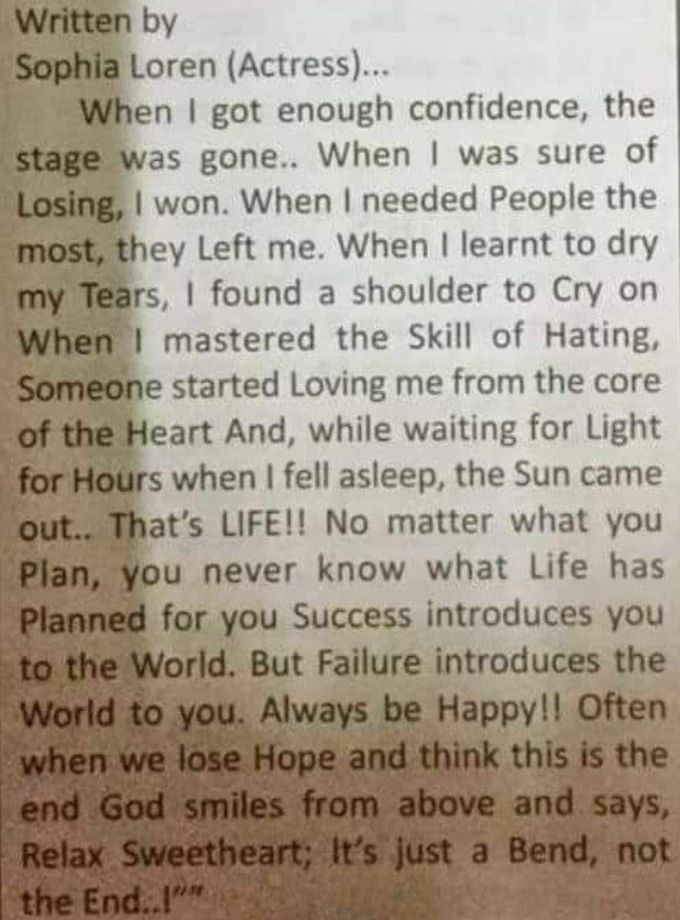 Life Lesson