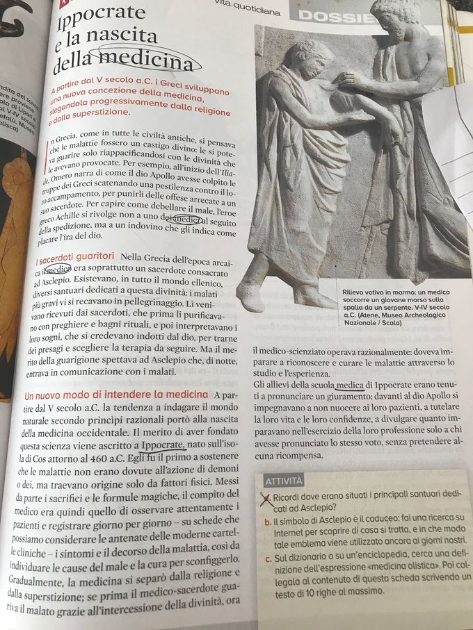 la storia della medicina