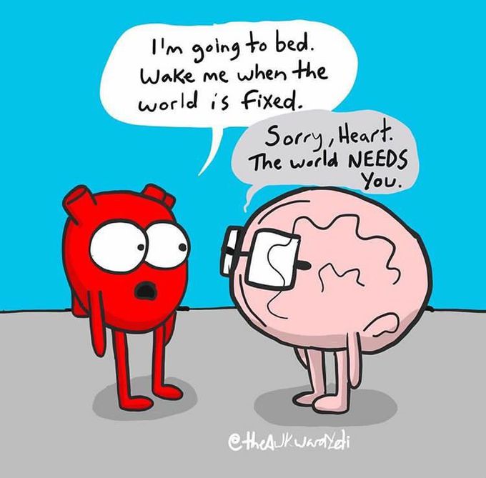 World needs you ☝️