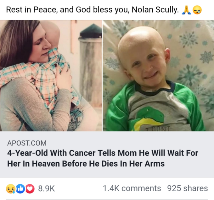 Rip little warrior