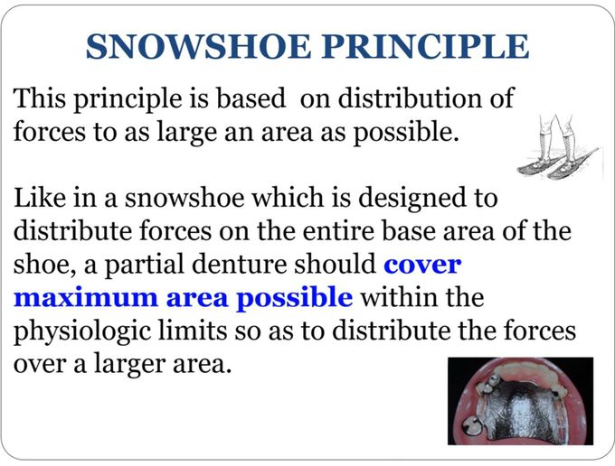 Snowshoe Principle