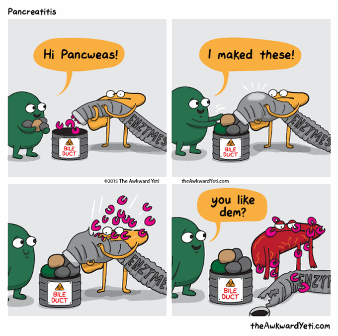 Pancreatitis in a minute