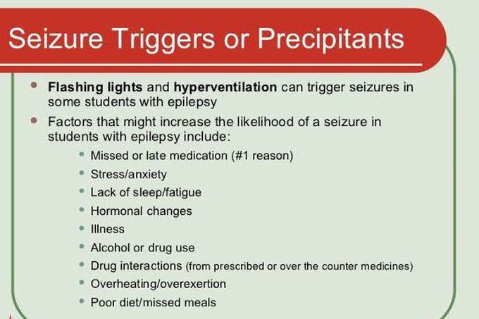 Seizures -Triggers