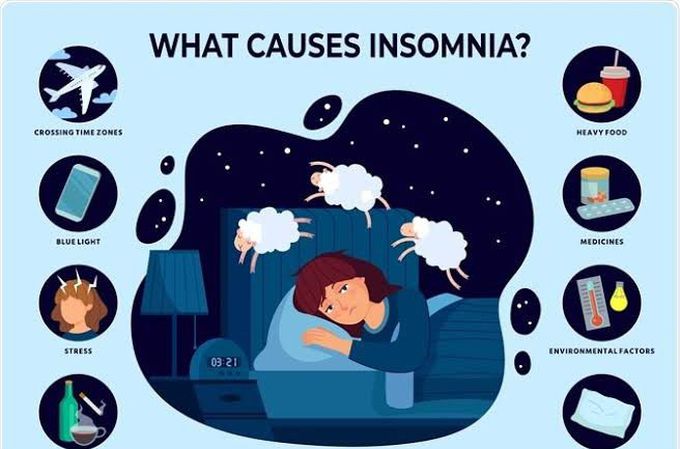 Causes of insomnia