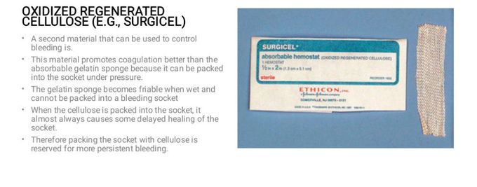 PostOp Bleeding - Surgicel