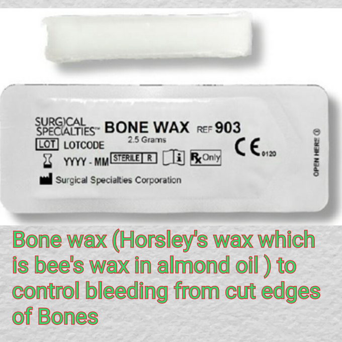 Bone wax