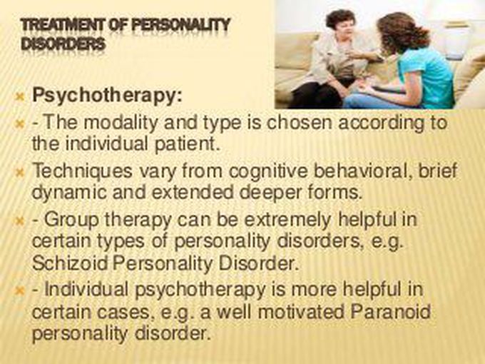 Treatment of Personality Disorders