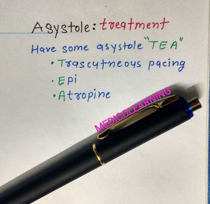 Asystole treatment