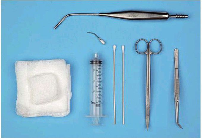 Postoperative tray