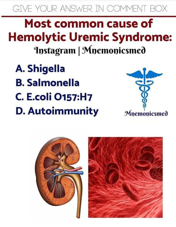 Hemolytic uremic syndrome