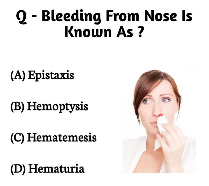 Nose bleeding medizzy