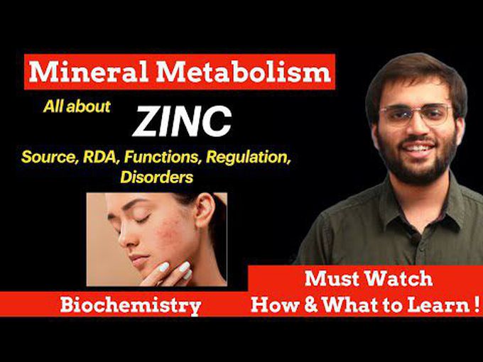 Biochemistry of Zinc and its deficiency