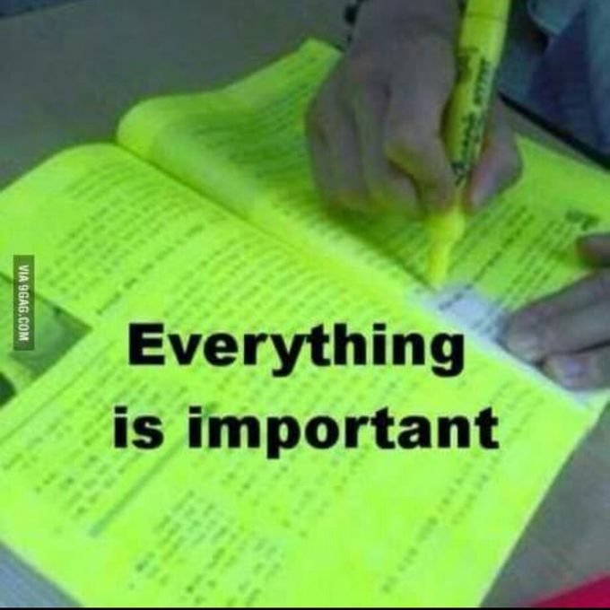 When medical study was studying for the exam
