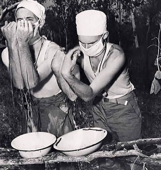 Hand washing prior to surgery. Do you know the history behind it? 