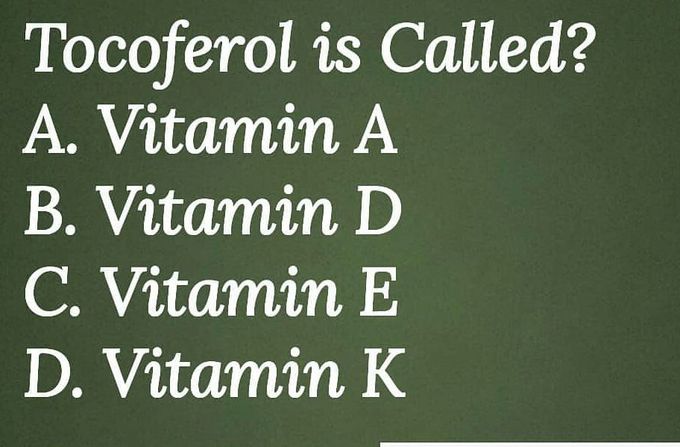 Tocoferol
