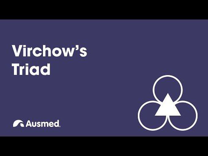 Virchow's Triad