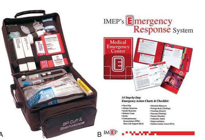 Emergency dental kit