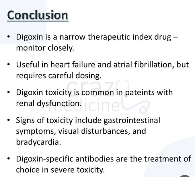 Digoxin VIII