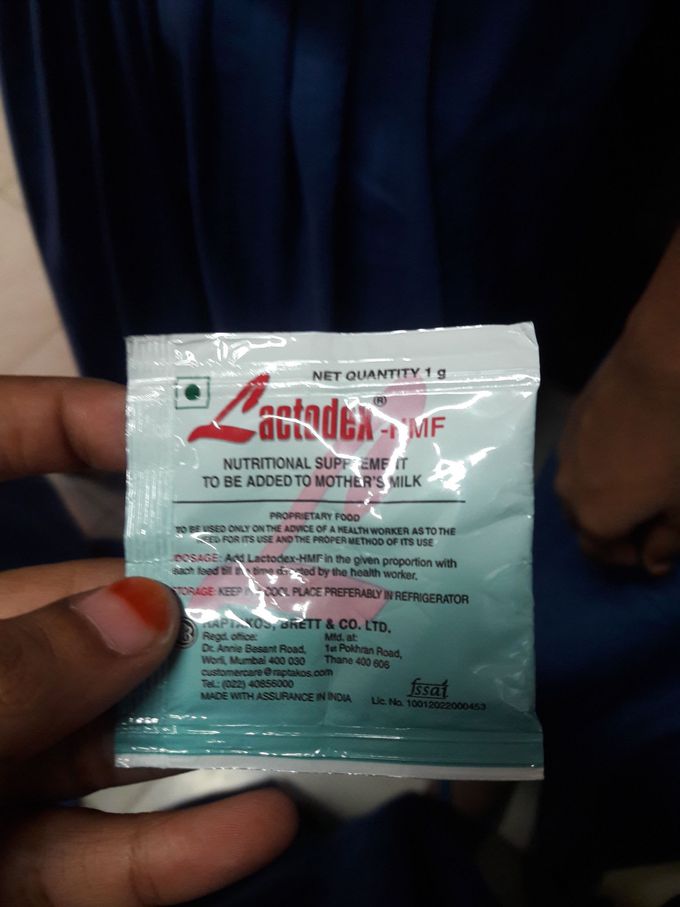 A supplementary..product used for peds...to enrich the nutritive values in milk