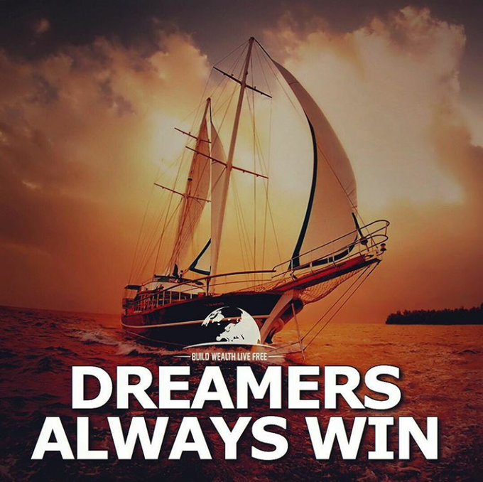 If you can dream it! You can creat it! Anything is possible,Dream as big as you can,Then GO BIGGER!!