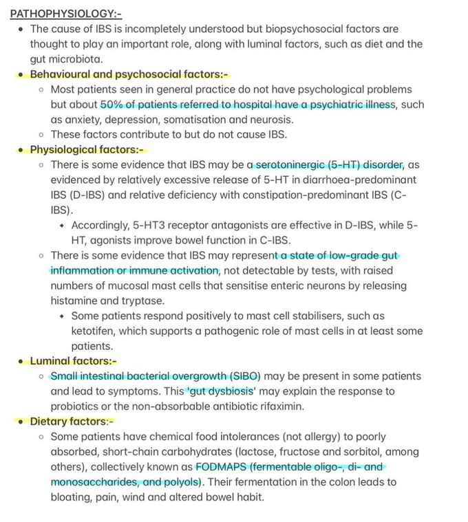 Irritable Bowel Syndrome II