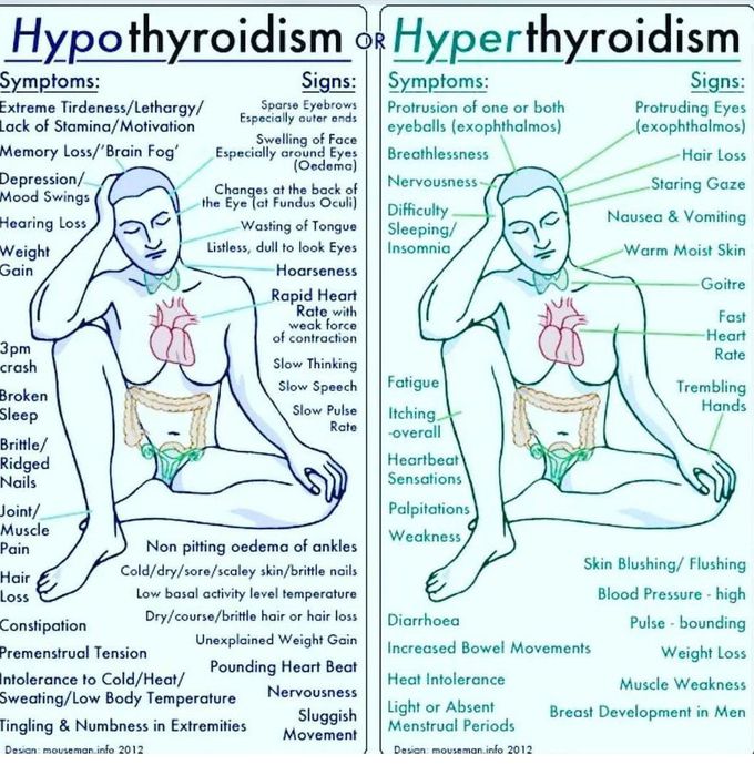 Hypothyroidism Vs Hypothyroidism