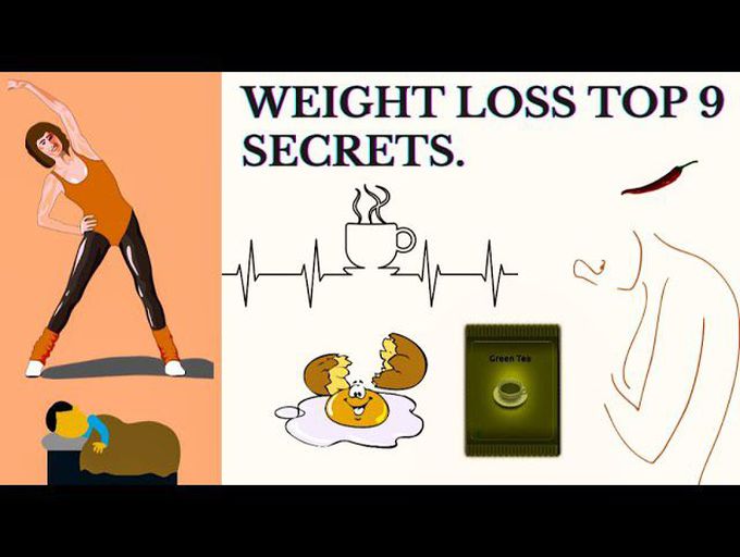 | HEALTH | Weight loss Top 9 secrets.