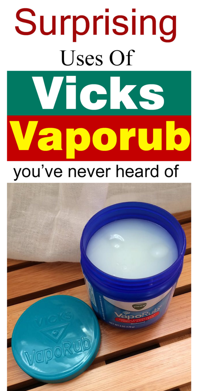 Benefits of vicks veporub