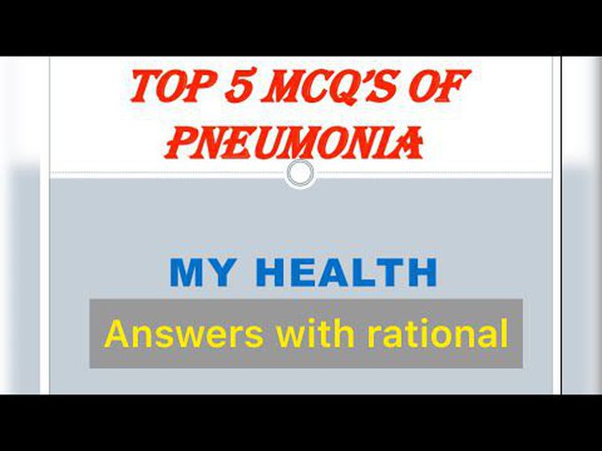 Quiz On pneumonia