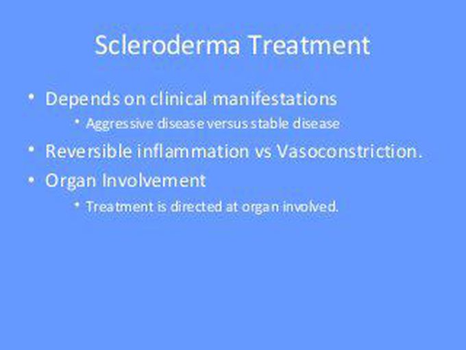 Treatment for Scleroderma