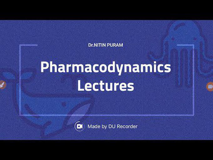 Lecture on pharmacodynamics