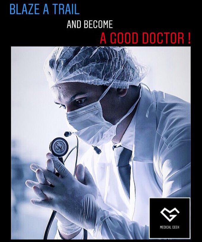 It’s not like a late night dream that you get in your mind to become a Future Healer and just the next day you start studying Medicine to become a Doctor rather it takes years to prepare yourself to choose this path. 🙅🏻‍♂️
.
.
And the day we decide to become doctors, we’re filled with expectations. Expectation of the trails we’ll blaze, the people we’ll help, the difference we’ll make. ✨
.
. 
And at last, we finally become what we think. 
“A     D O C T O R”
If anyone else takes a knife to another person, it’s a criminal attack. But Doctors earn the privilege and responsibility of cutting people in order to help them. 
YES, THEY ARE CALLED DOCTORS! 👨🏻‍⚕️