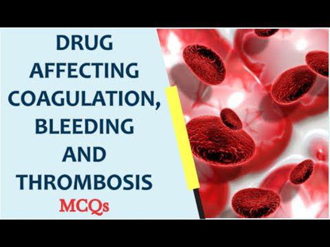 MCQs for thrombosis and coagulation practice
