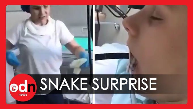 4ft Snake Pulled From Woman’s Throat!