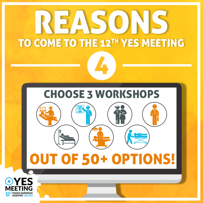 TOP REASONS TO ATTEND  THE 12TH YES MEETING