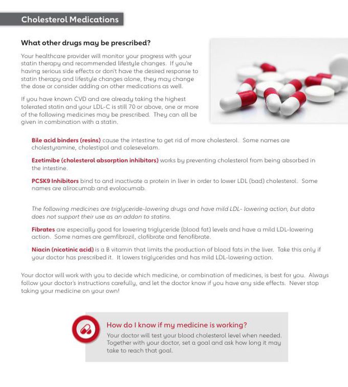 Cholesterol control
