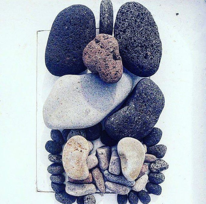 Beautiful Art with stones