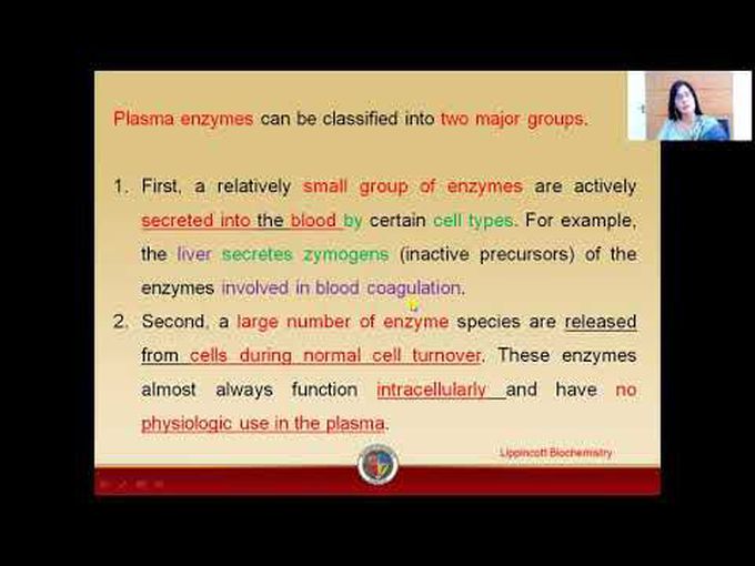 Clinical uses of enzymes.