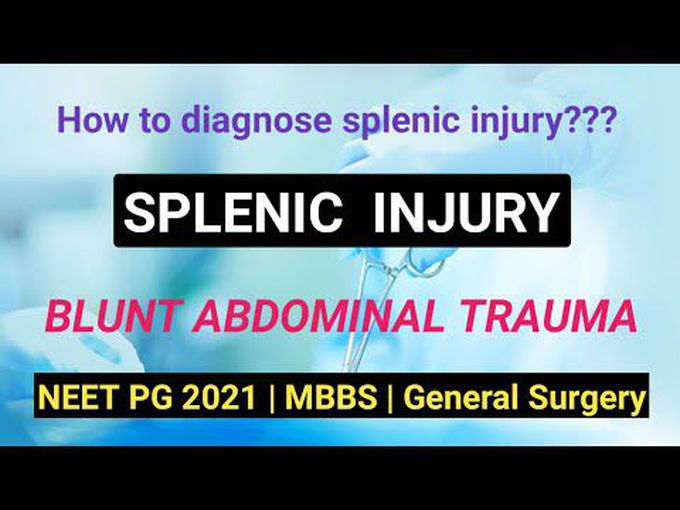 Spleen injury-Surgery