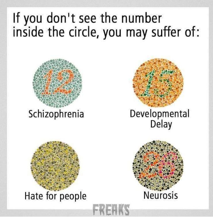 Color blind 😂