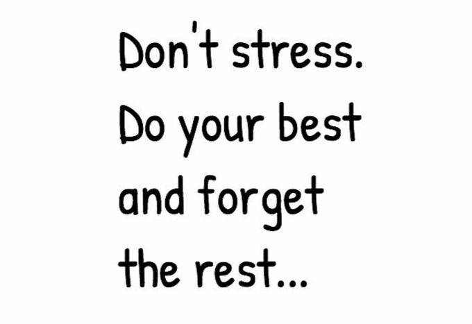 Do your best.....
