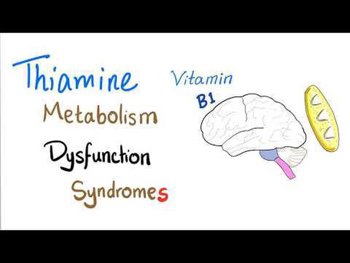 Thiamine Metabolism Dysfunction Syndromes
