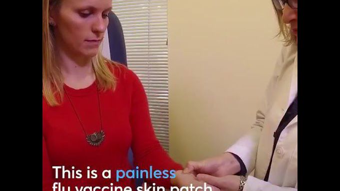 Painless vaccination