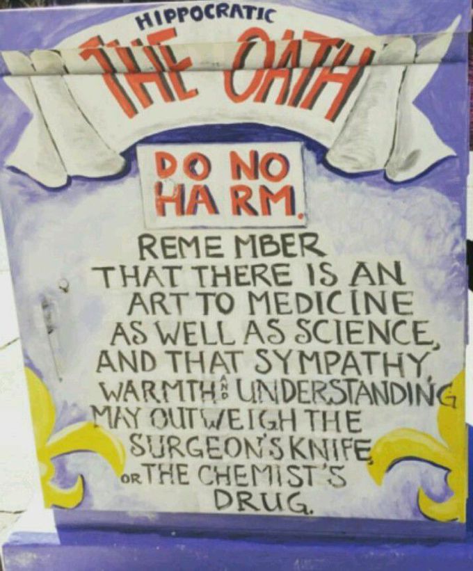 Hippocratic oath