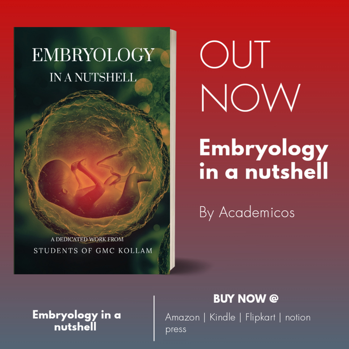 EMBRYOLOGY IN A NUTSHELL - A DEDICATED WORK FROM STUDENTS OF GMC KOLLAM, KERALA