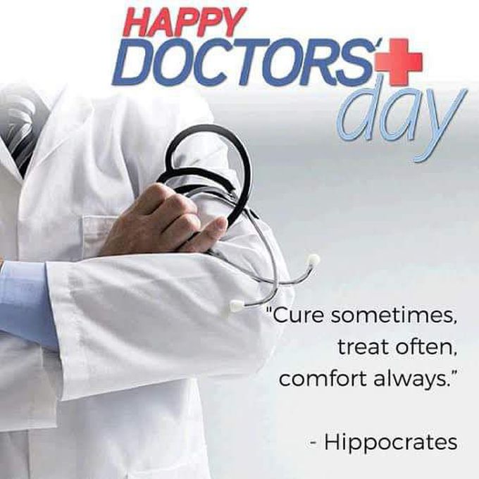 Happy Doctor's Day  to all my Followers and Fellow medizzi people.