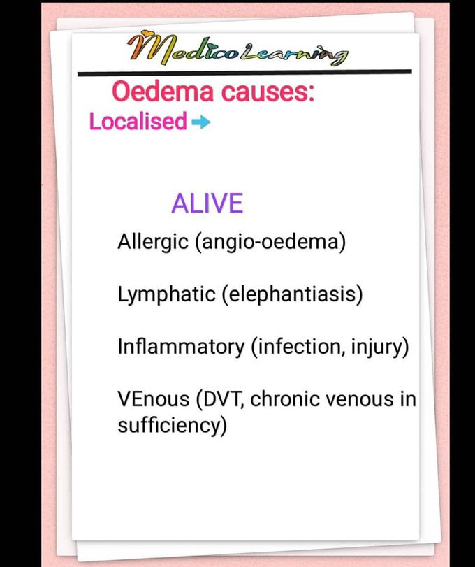 Oedema