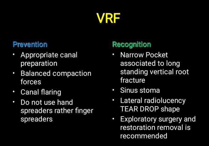 Vertical Root Fracture